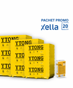 Pachet promo 21+3 - Ytong Thermo NF 300x199x599 mm + adeziv